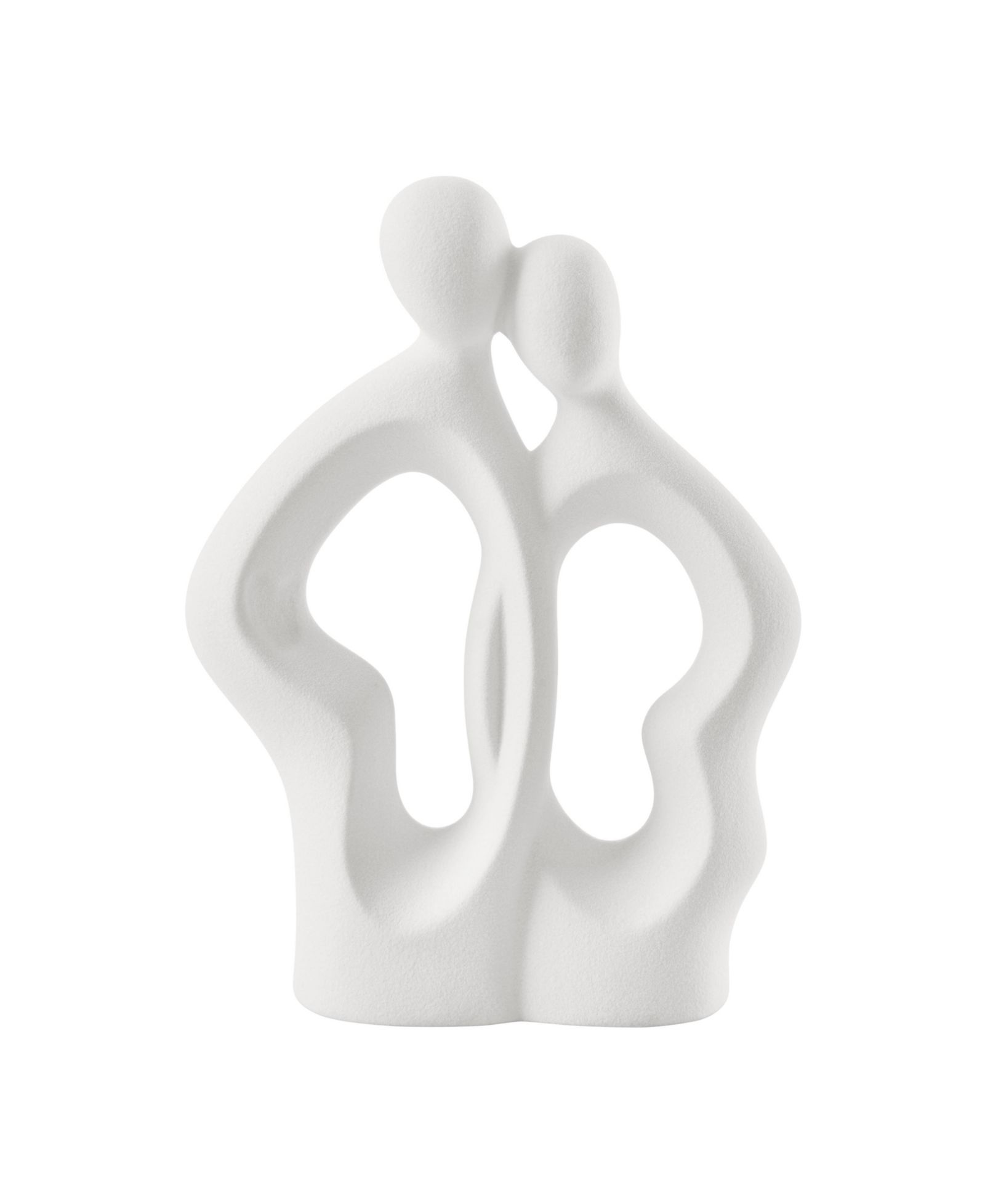 Набор керамических скульптур Danya B Hans White Abstract Embrace Couple