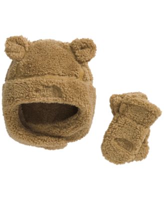 The North Face Baby Baby Bear Fleece Bear-Ears Hat and Mittens, 2-Piece Set