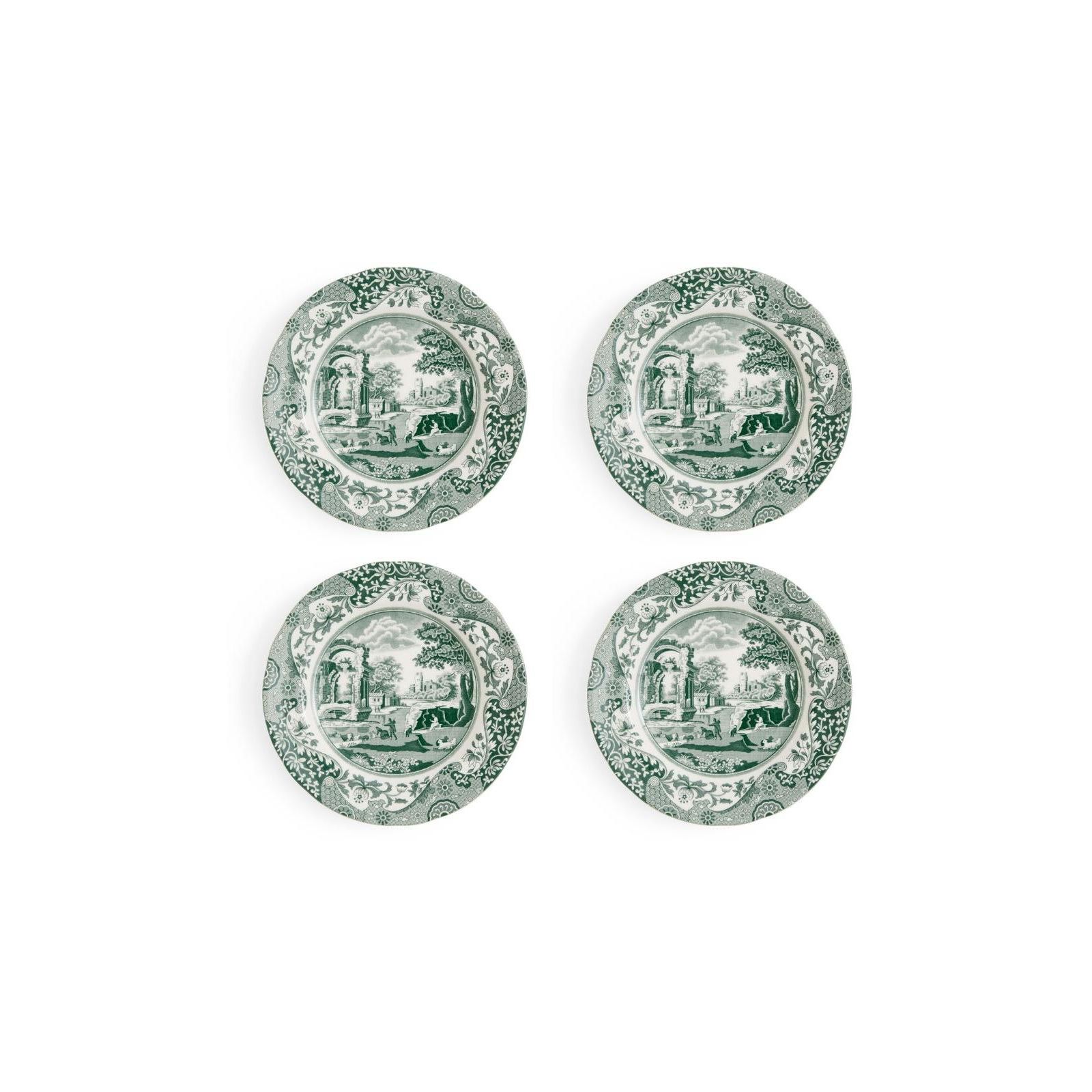 Spode Heritage Green Italian Bread and Butter Plates, Set of 4