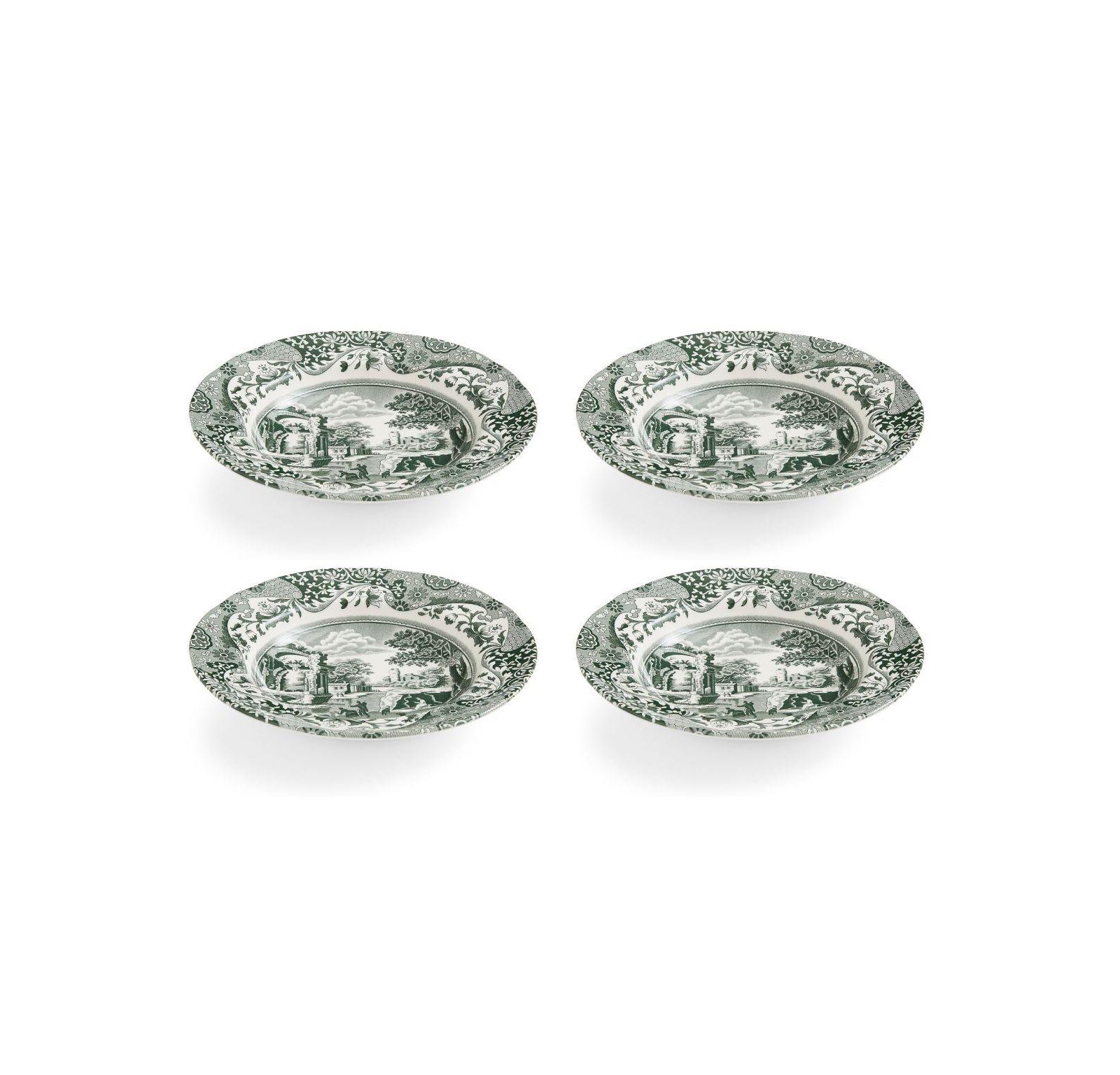 Набор тарелок для супа Spode Heritage Green, 4 шт.