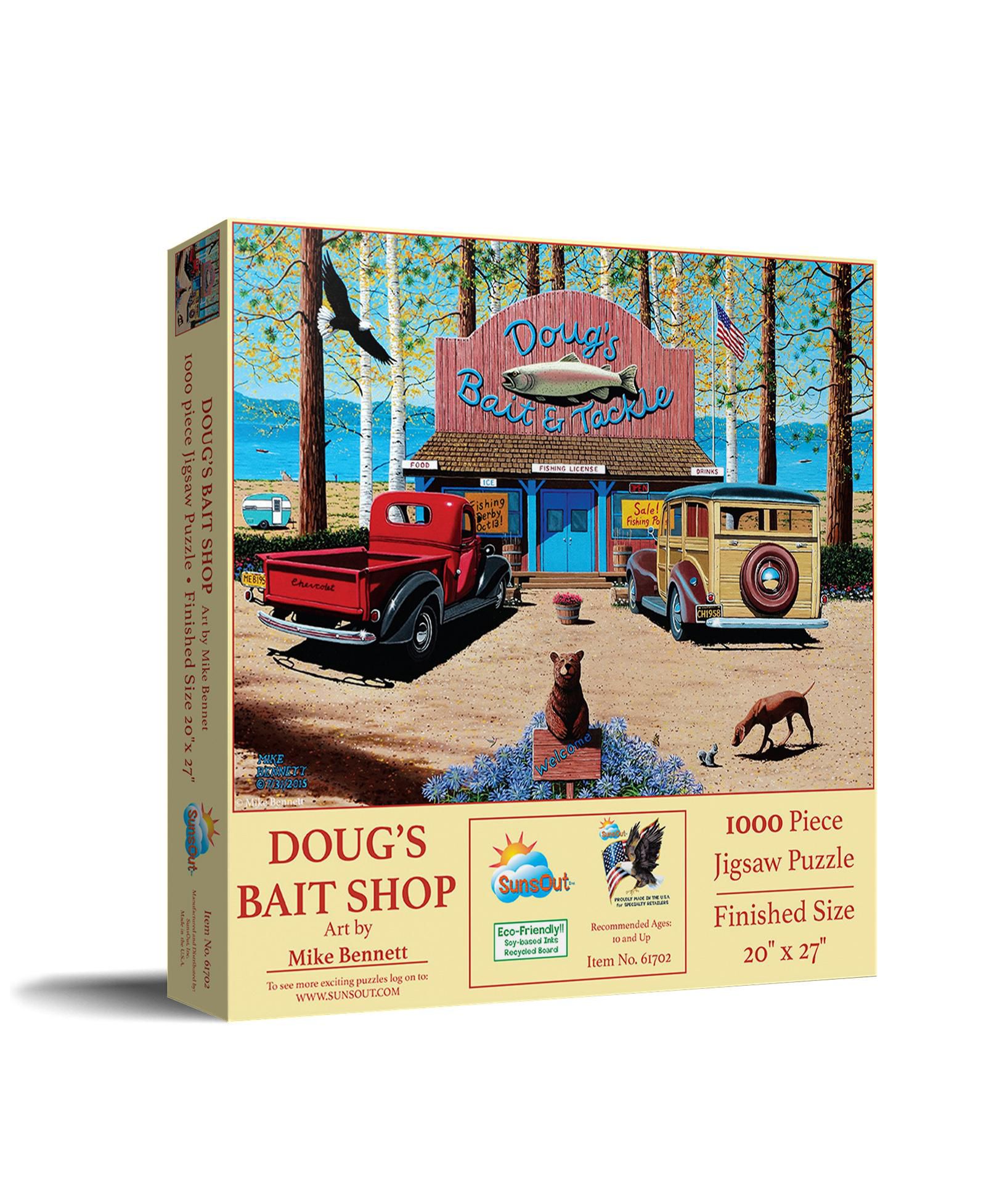 Пазл SunsOut Doug's Bait Shop 1000 piece Jigsaw Puzzle для взрослых