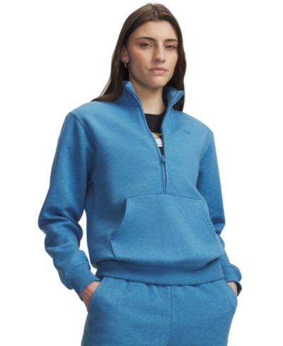 Женская толстовка Under Armour Rival Fleece с молнией на полпути