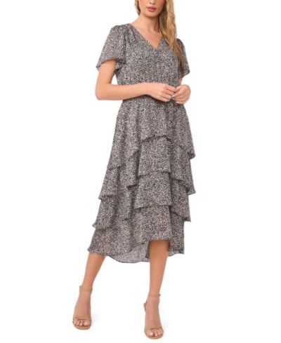 Женское многослойное платье Vince Camuto Four Teir Pull-On