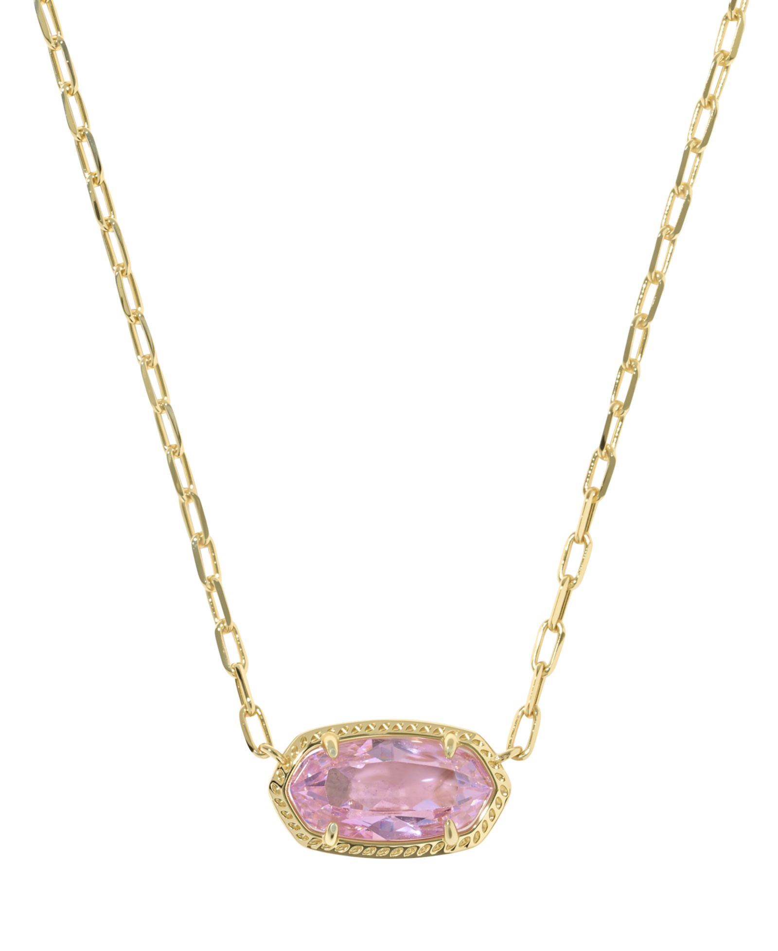 Подвеска-кулон Kendra Scott Cubic Zirconia Oval Elisa Luxe