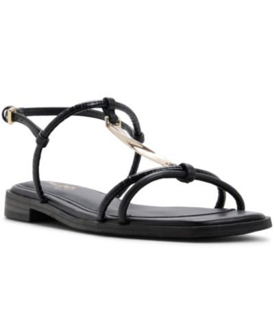 Женские сандалии ALDO Ebaeryn на плоской подошве с квадратным ремешком T-strap