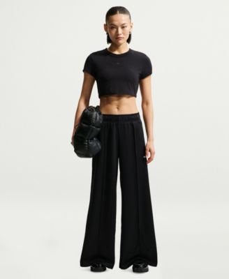 Женские спортивные брюки Nike Mid-Rise Wide-Leg Track Pants