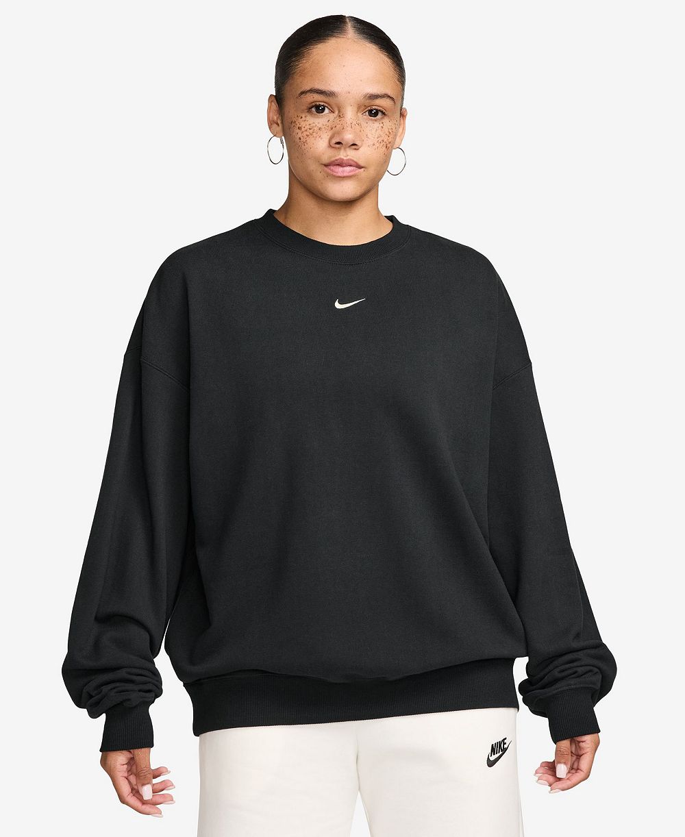 Nike Women's Studio Fleece Lightweight Oversized Crewneck Свитшот