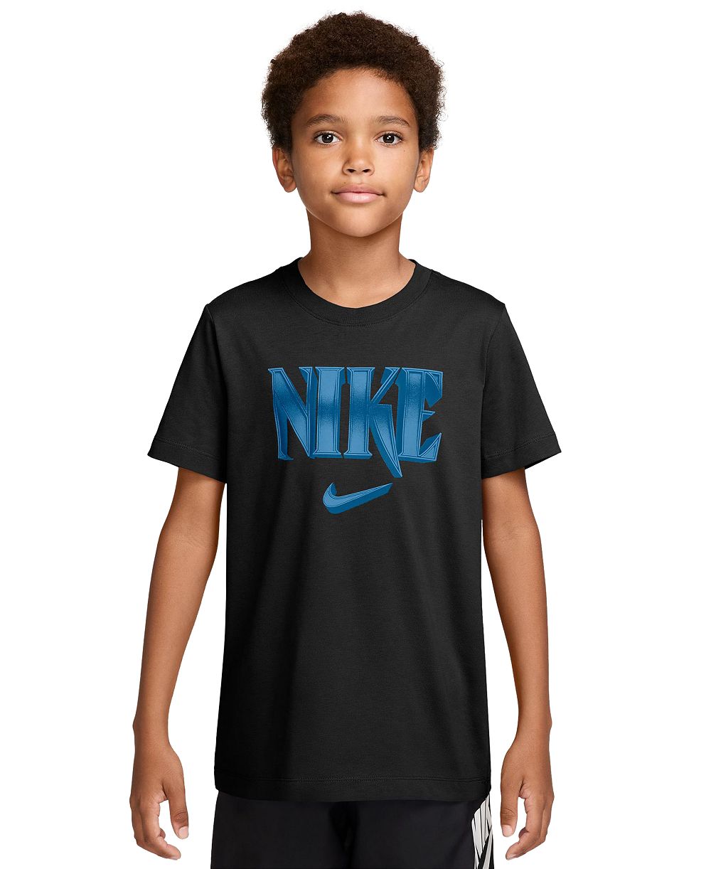 Nike футболка Nike для мальчиков с коротким рукавом, спортивная