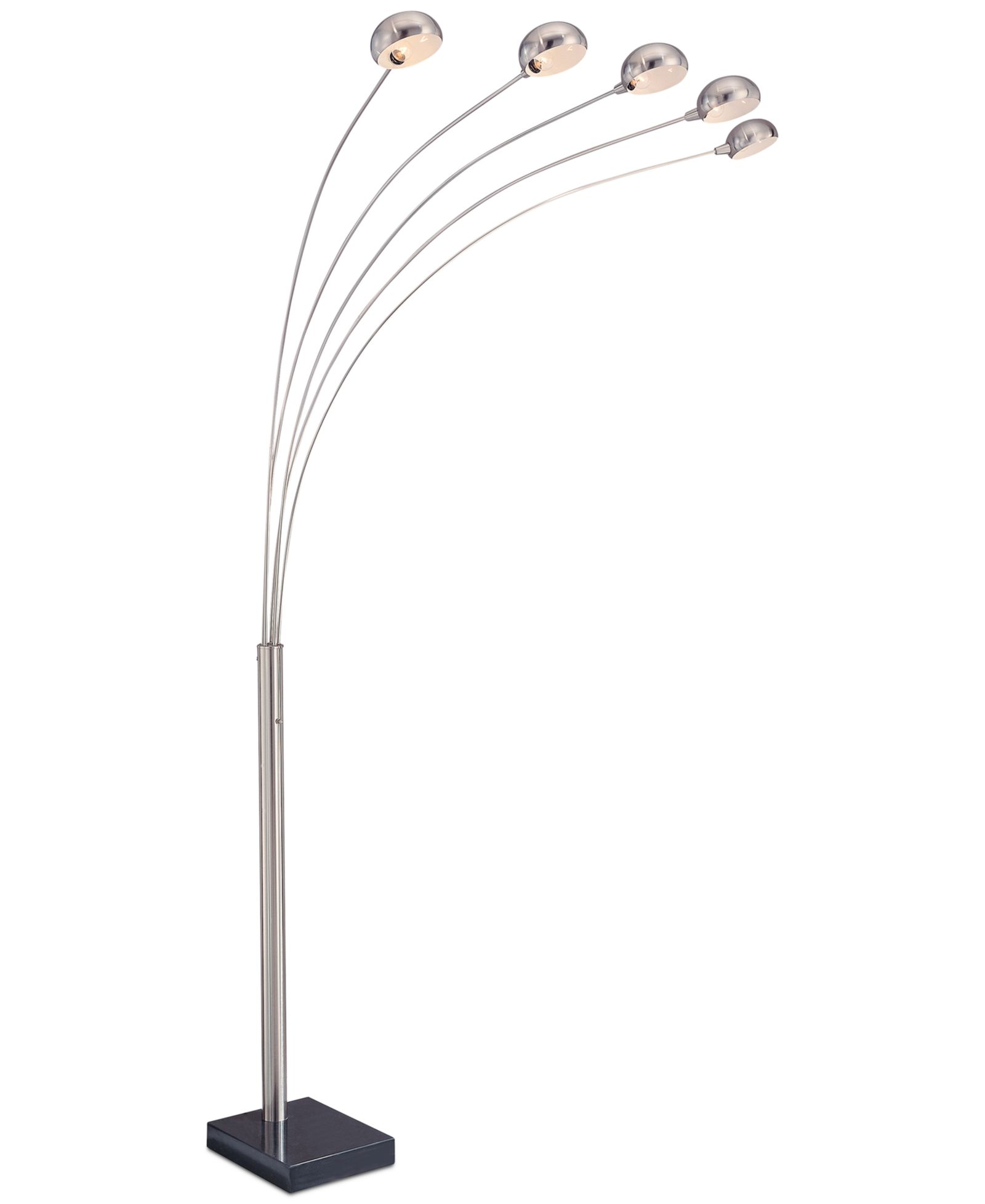 Lite Source Металлическая напольная лампа Multi-Lite 5