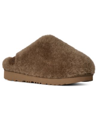 UGG® Kids Classic Fluffed Slip-On Slippers