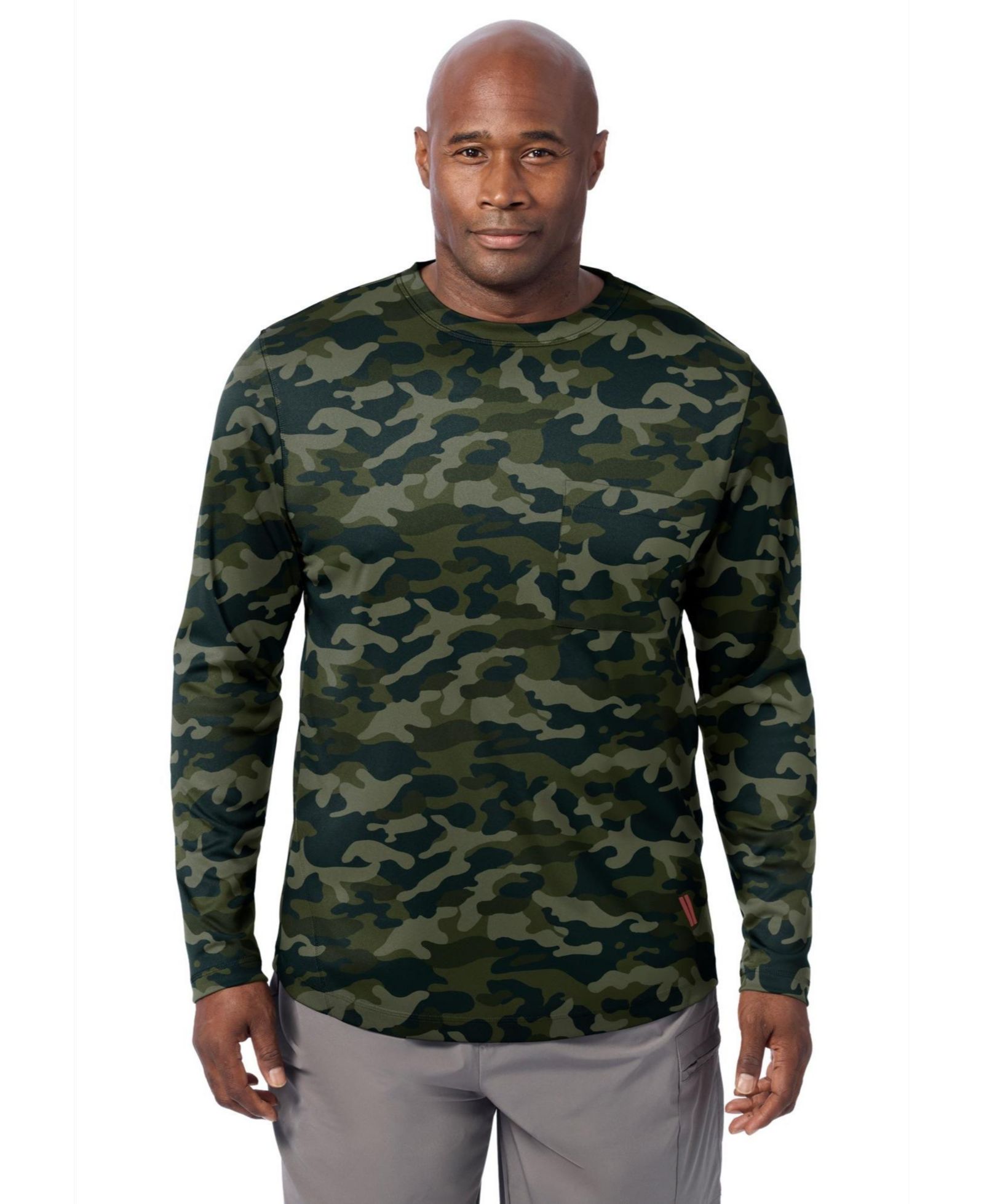 KingSize Men's Long-Sleeve Wicking Top