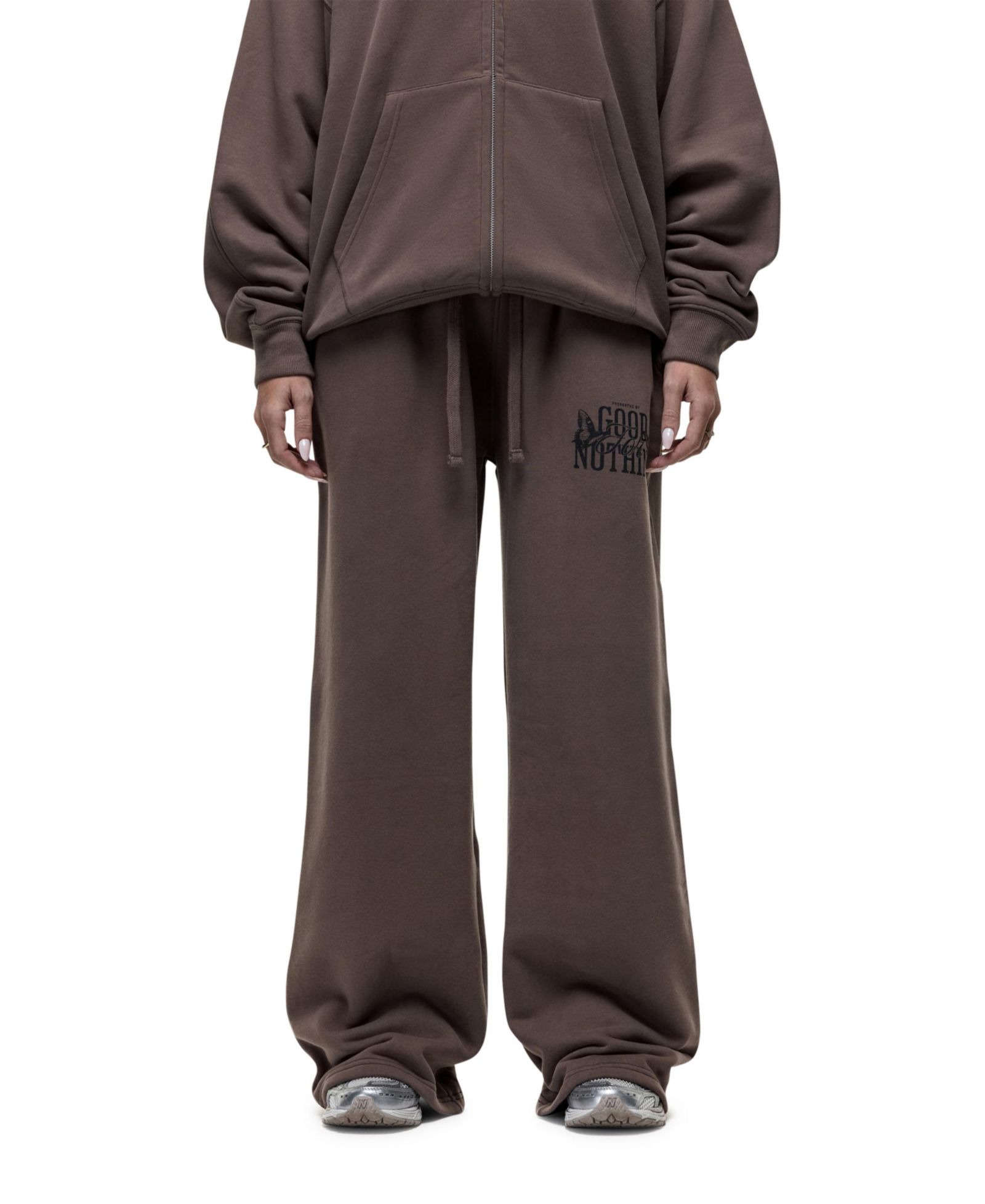 Good For Nothing Women's Dakota Taupe Relaxed Joggers