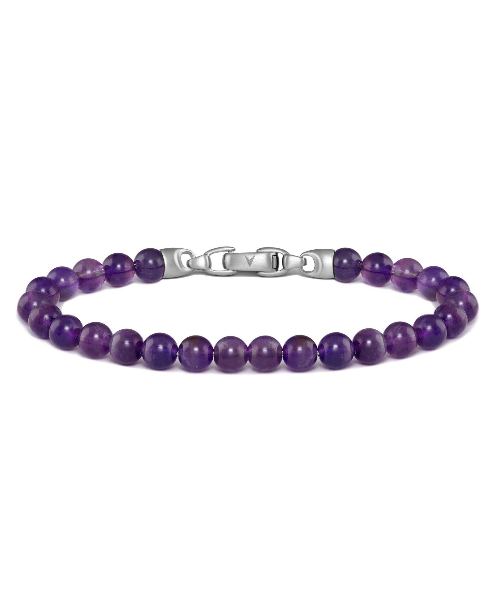 Мужской браслет Vincero Spiritual Bead, 6mm - Amethyst