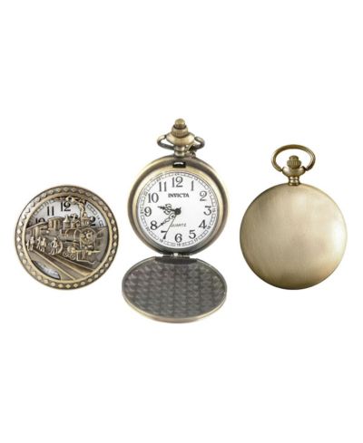 Invicta Мужские кварцевые часы Vintage 49004 с белым циферблатом