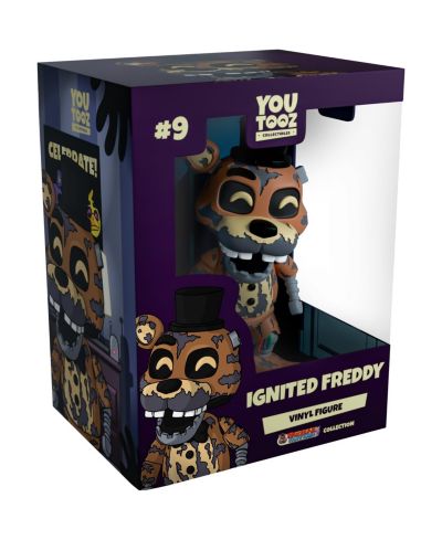 Виниловая фигурка Youtooz: Five Nights at Freddy's Collection - Ignited Freddy #9