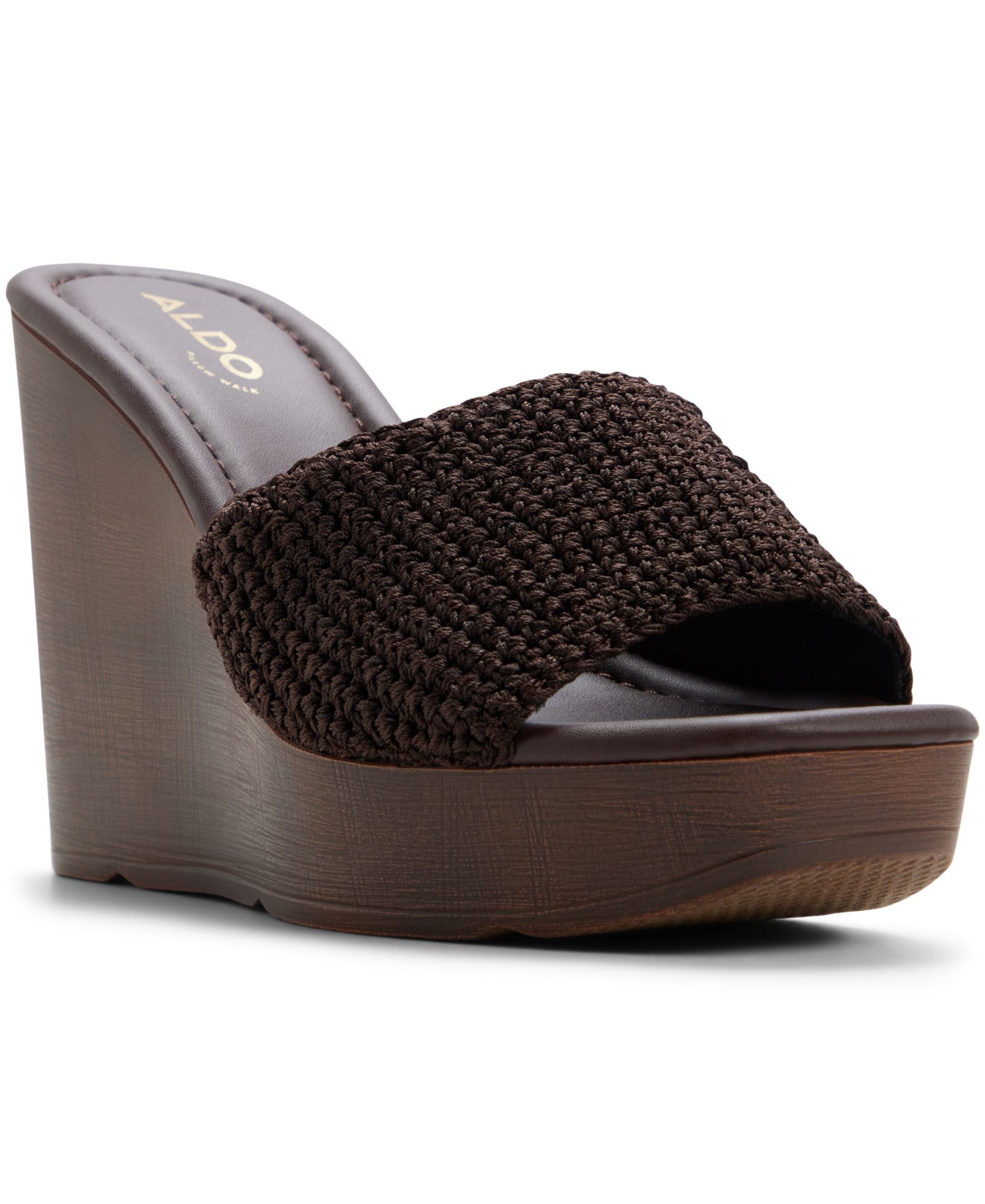 ALDO Women's Grounded Slip-On Wedge Sandals