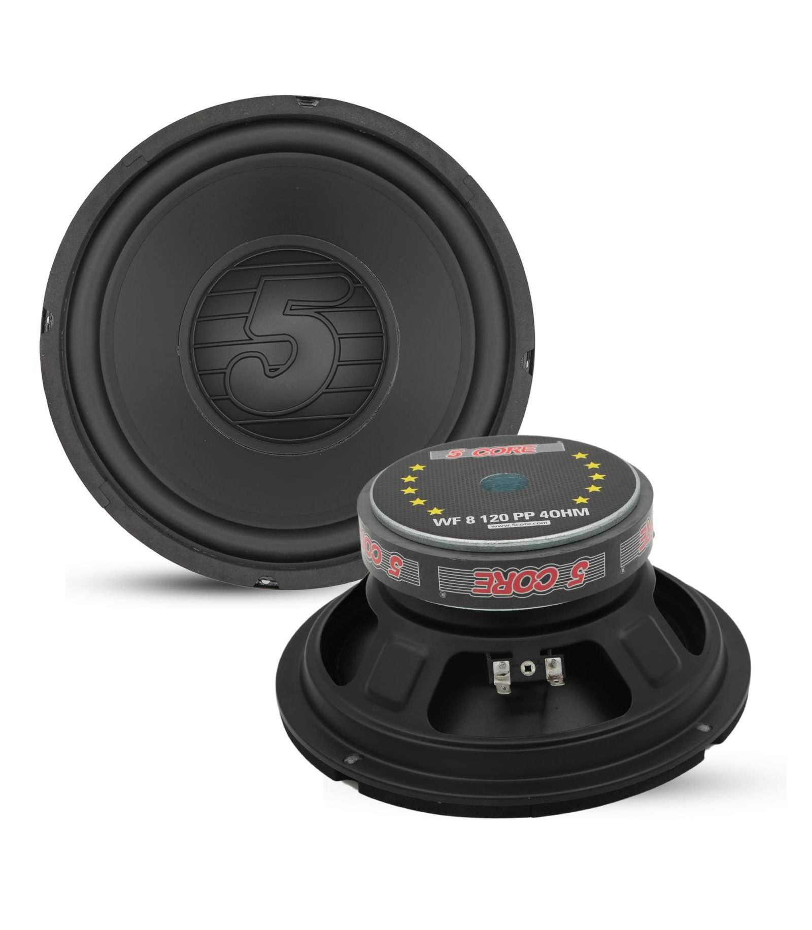 5 Core сабвуфер для автомобиля 8 Inch Woofer 200W 4Ohm, WF 8 120 PP 4OHM