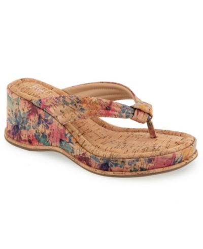 Женские босоножки Kenneth Cole Reaction Rixton Wedge Thong