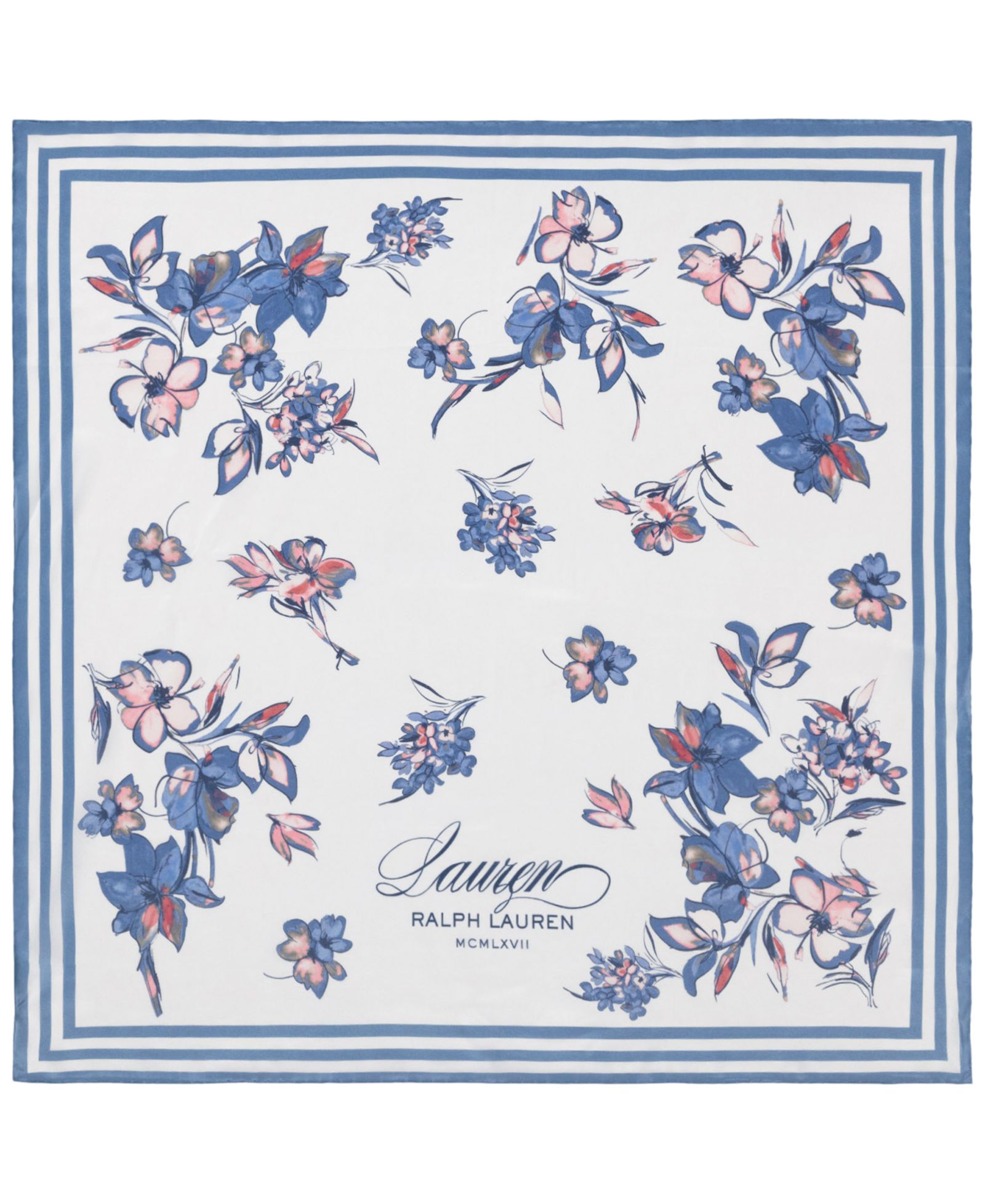 Lauren Ralph Lauren Floral Square Scarf