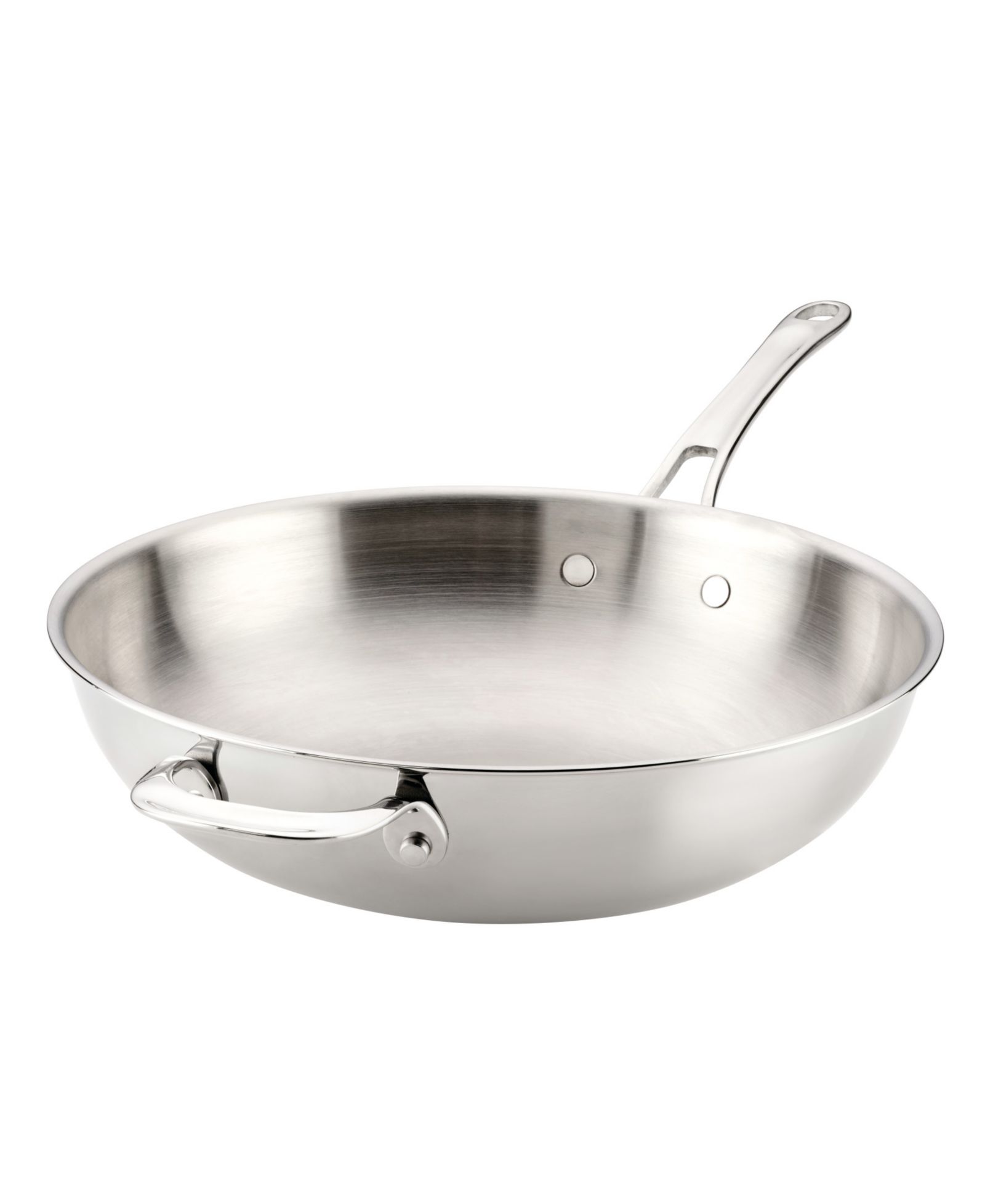 Сковорода Anolon EverLast Stainless Steel 12.5" Tri-Ply Clad Stir Fry