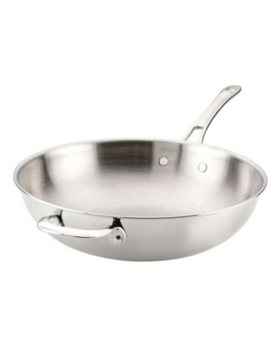 Сковорода Anolon EverLast Stainless Steel 12.5" Tri-Ply Clad Stir Fry