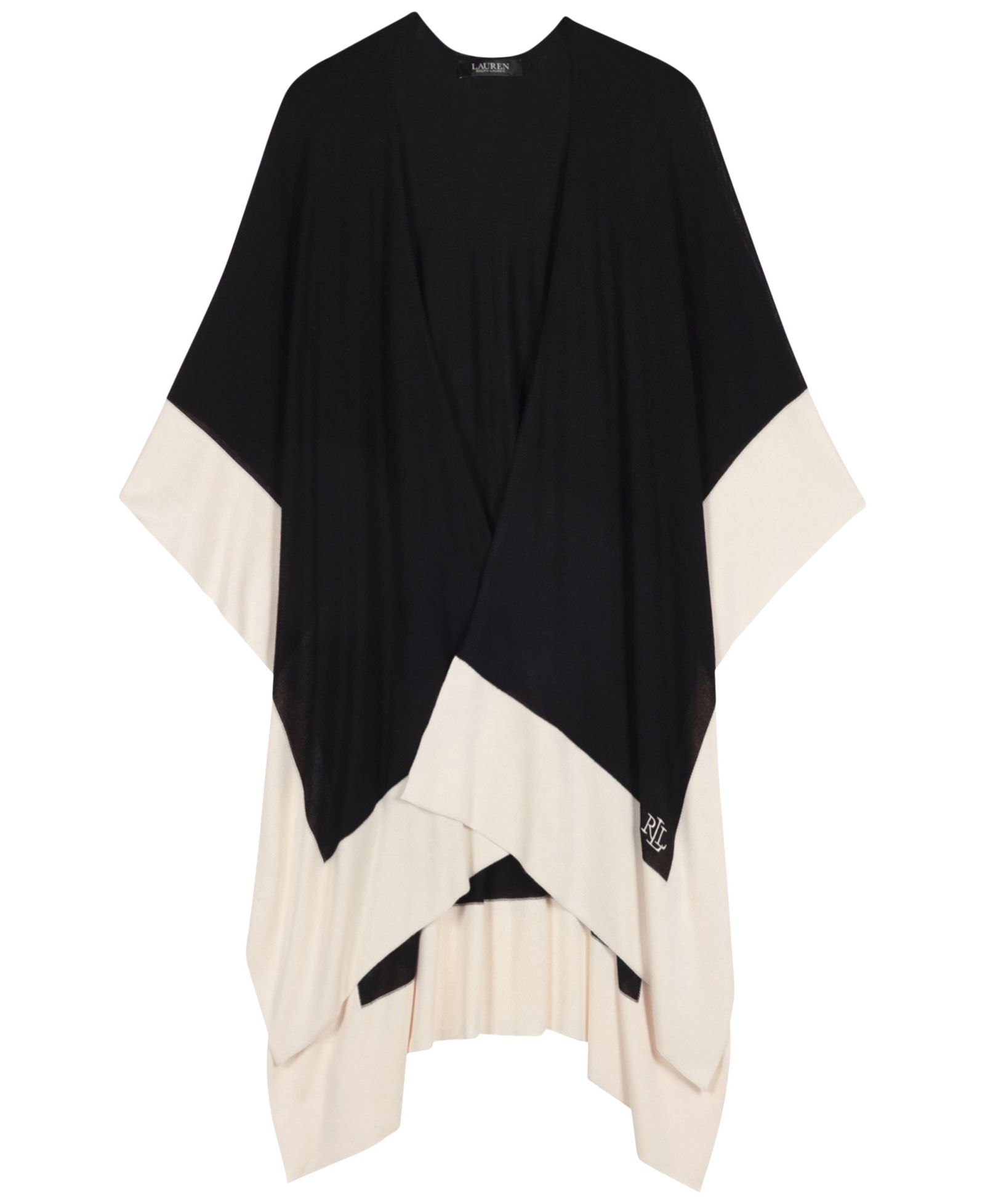 Lauren Ralph Lauren Tissue Weight Ruana Wrap
