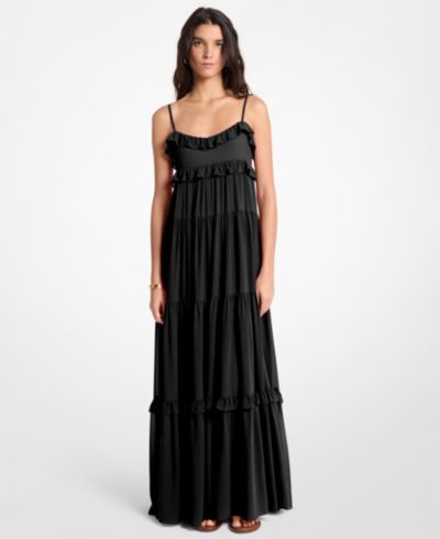 Платье Michael Kors Women's Sleeveless Tiered Maxi