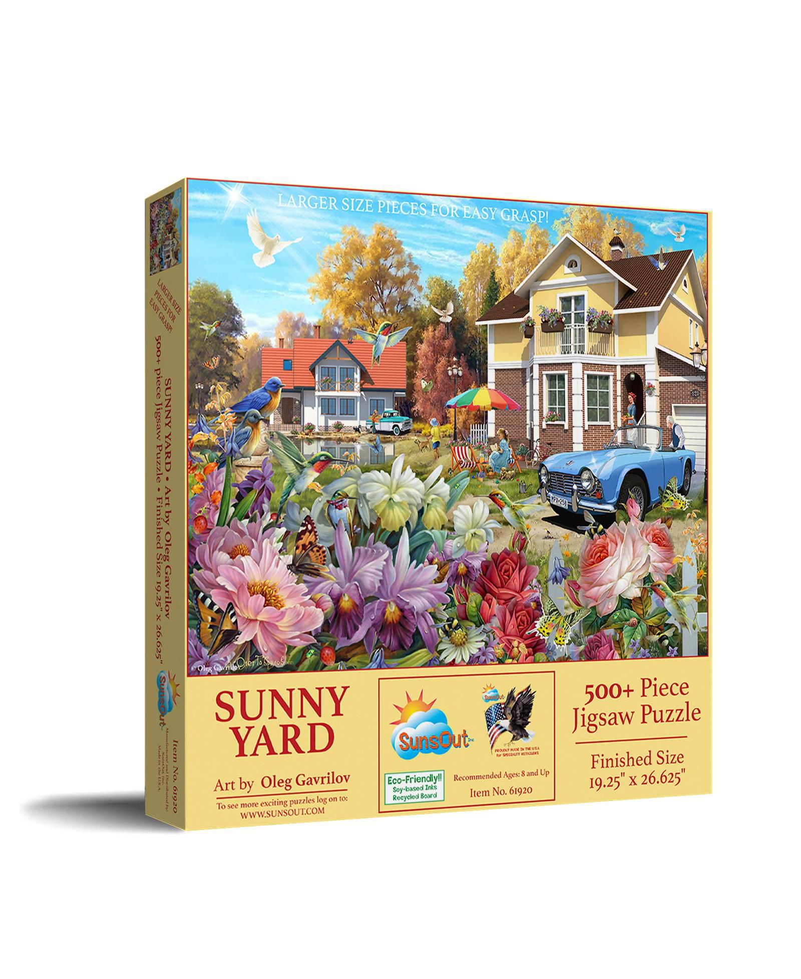Пазл SunsOut Sunny Yard 500 piece