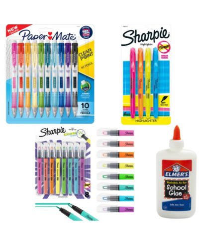 Набор канцелярских товаров Sharpie Back to School Essentials Kit – 20+ Pieces