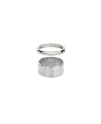 Кольцо Bearfruit Jewelry Plated Sterling Classic Duo Holiday Gift Guide