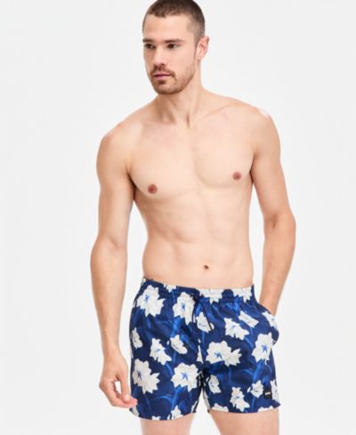 BOSS by Hugo Boss Men's Tropical Print 5" Swim Shorts