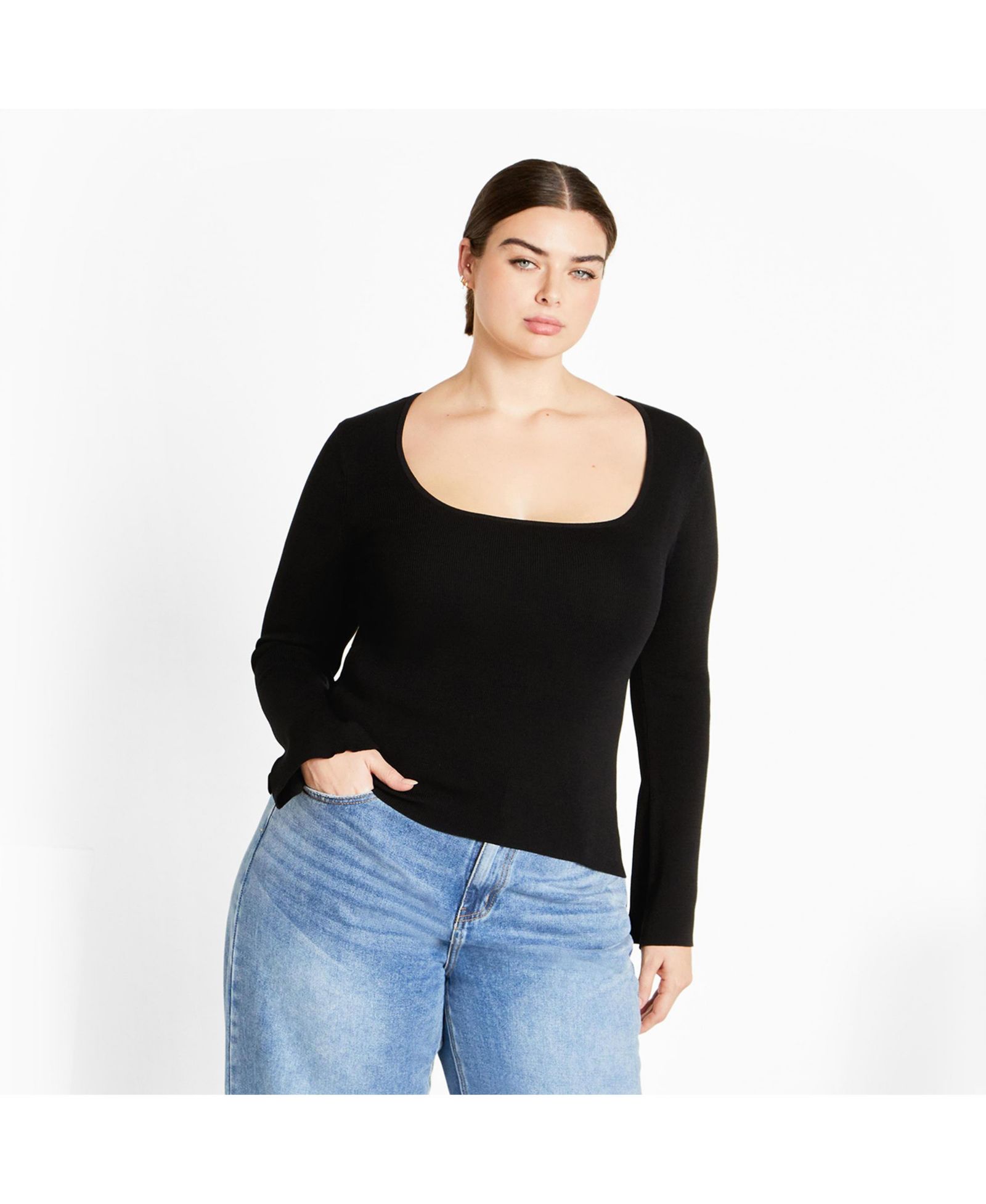 CITY CHIC свитшот Brooklyn Plus Size