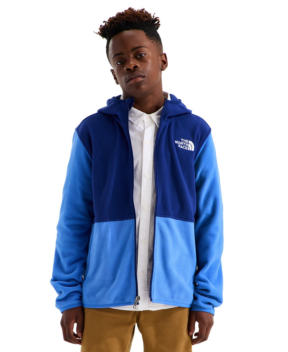 The North Face куртка с капюшоном Glacier Long-Sleeve Full-Zip для мальчиков и девочек