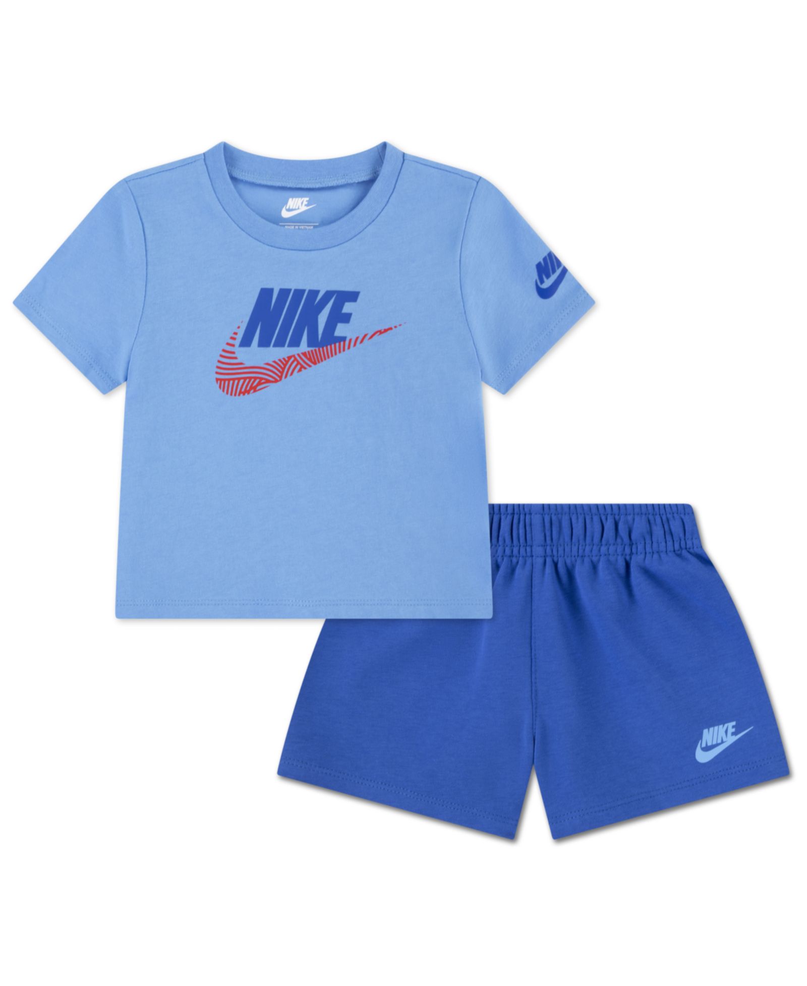 Nike Baby Boys' In The Zone French Terry T-Shirt and Shorts, 2-Piece Set