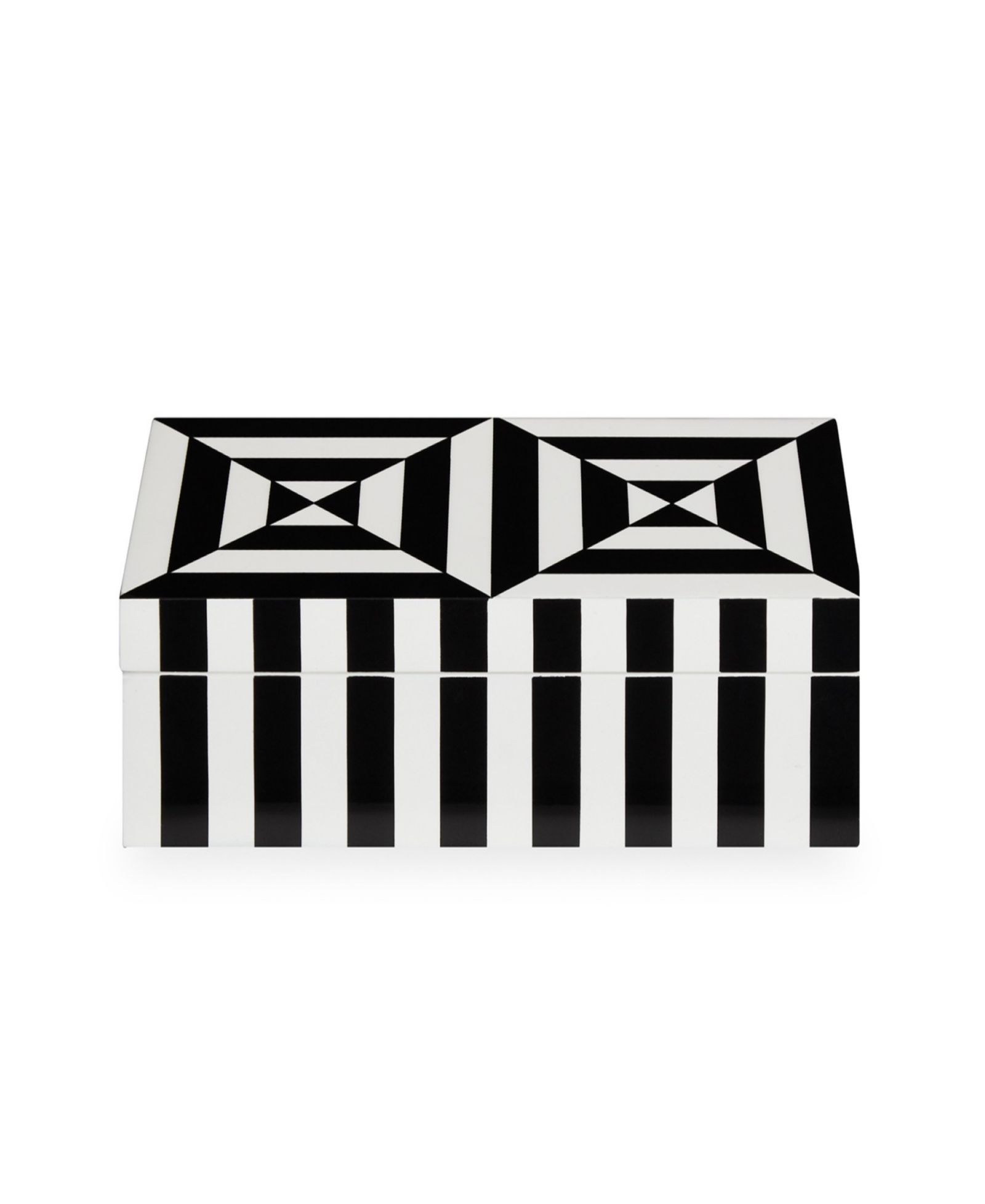 Маленькая лакированная шкатулка Jonathan Adler Op Art 25 oz. Small Lacquer Box