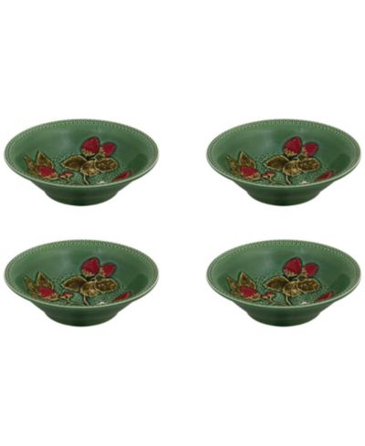 Набор мисок Bordallo Pinheiro Strawberries, 4 штуки
