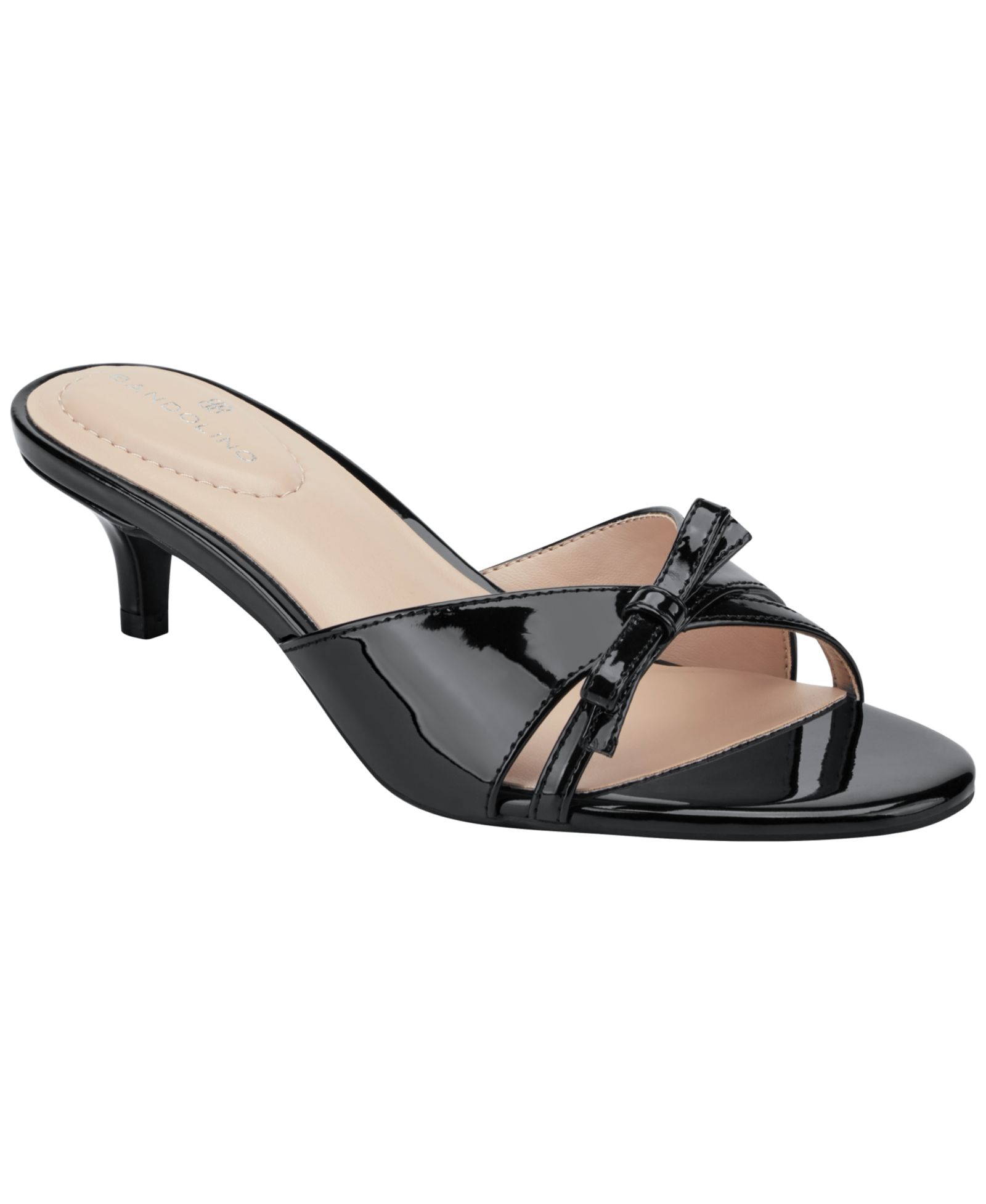 Bandolino Женские Rissie Bow Kitten Heel Dress Sandals