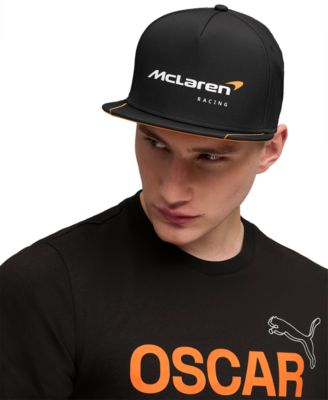 Мужская бейсболка с плоским козырьком иsnapback-защелкой «McLaren Racing»