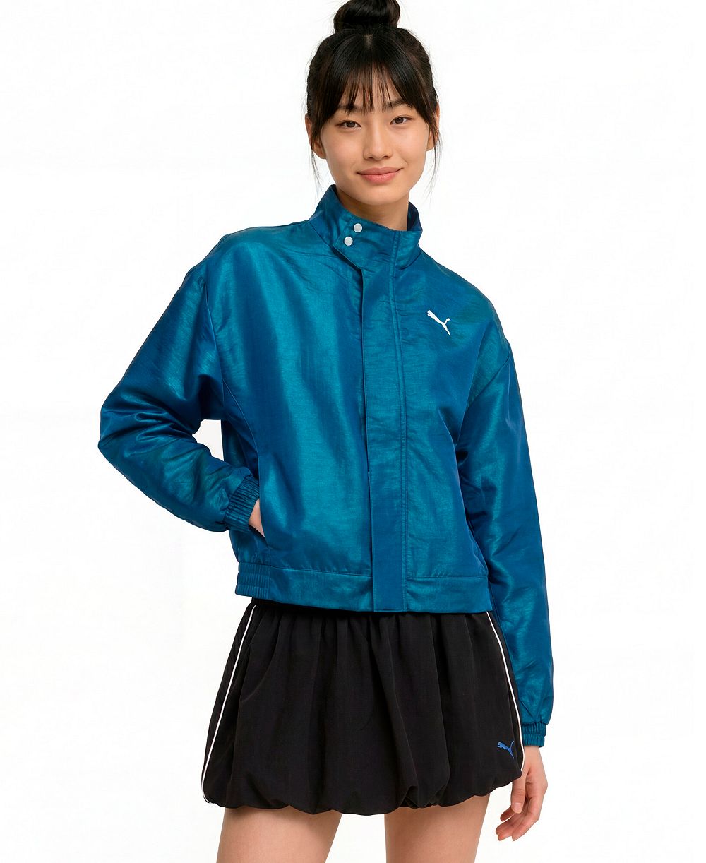 Женская куртка Puma Pearlized Water-Resistant Woven Long-Sleeve