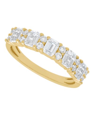 IGI Certified Lab Grown Diamond (1-1/2 ct. t.w.) Band in 14k Yellow or White Gold