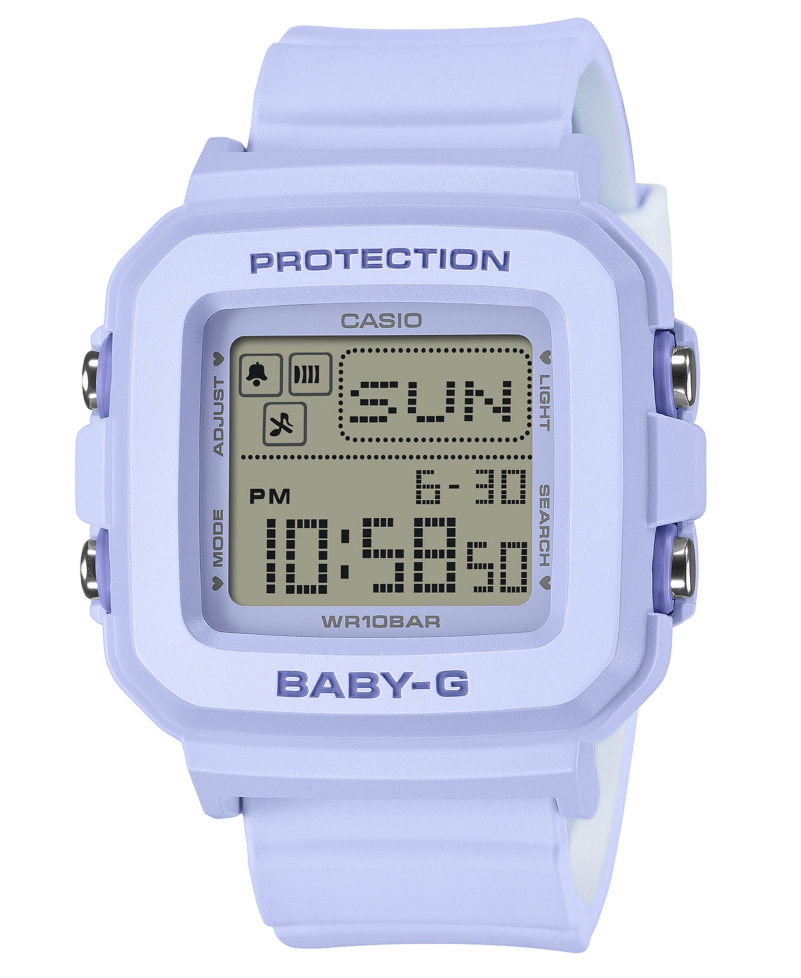 Женские часы G-Shock Baby G Light Blue Resin, 39mm