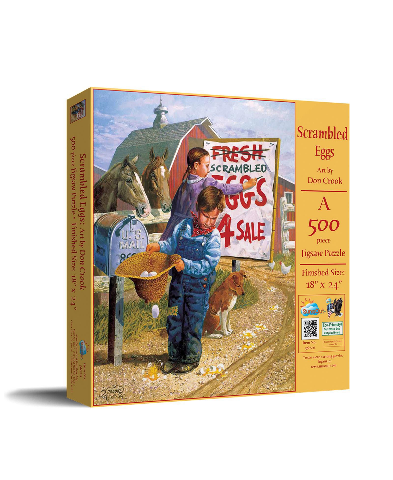 Пазл SunsOut Scrambled Eggs 500 piece