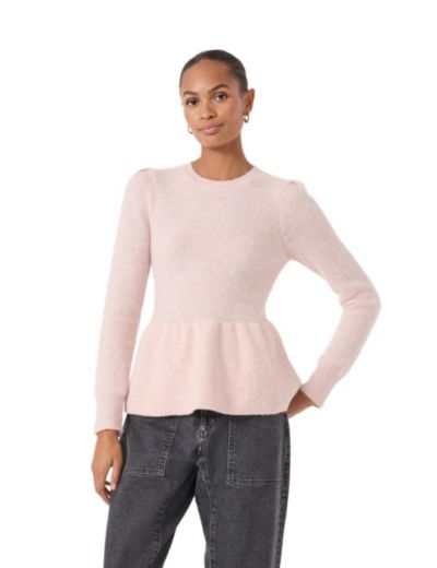 Hush Women's Wool Blend Peplum Top