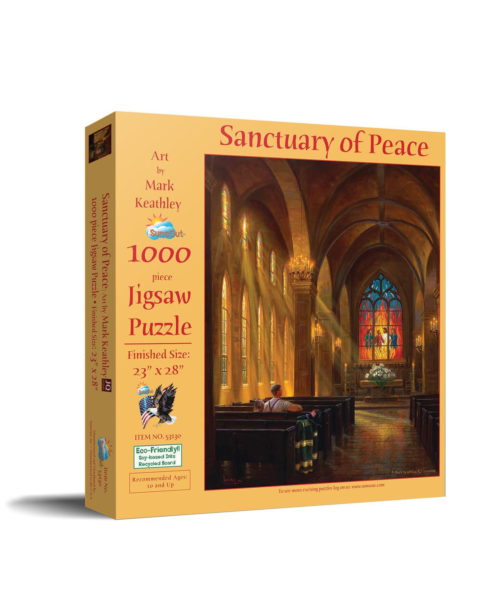 Пазл для взрослых SunsOut Sanctuary of Peace 1000 piece