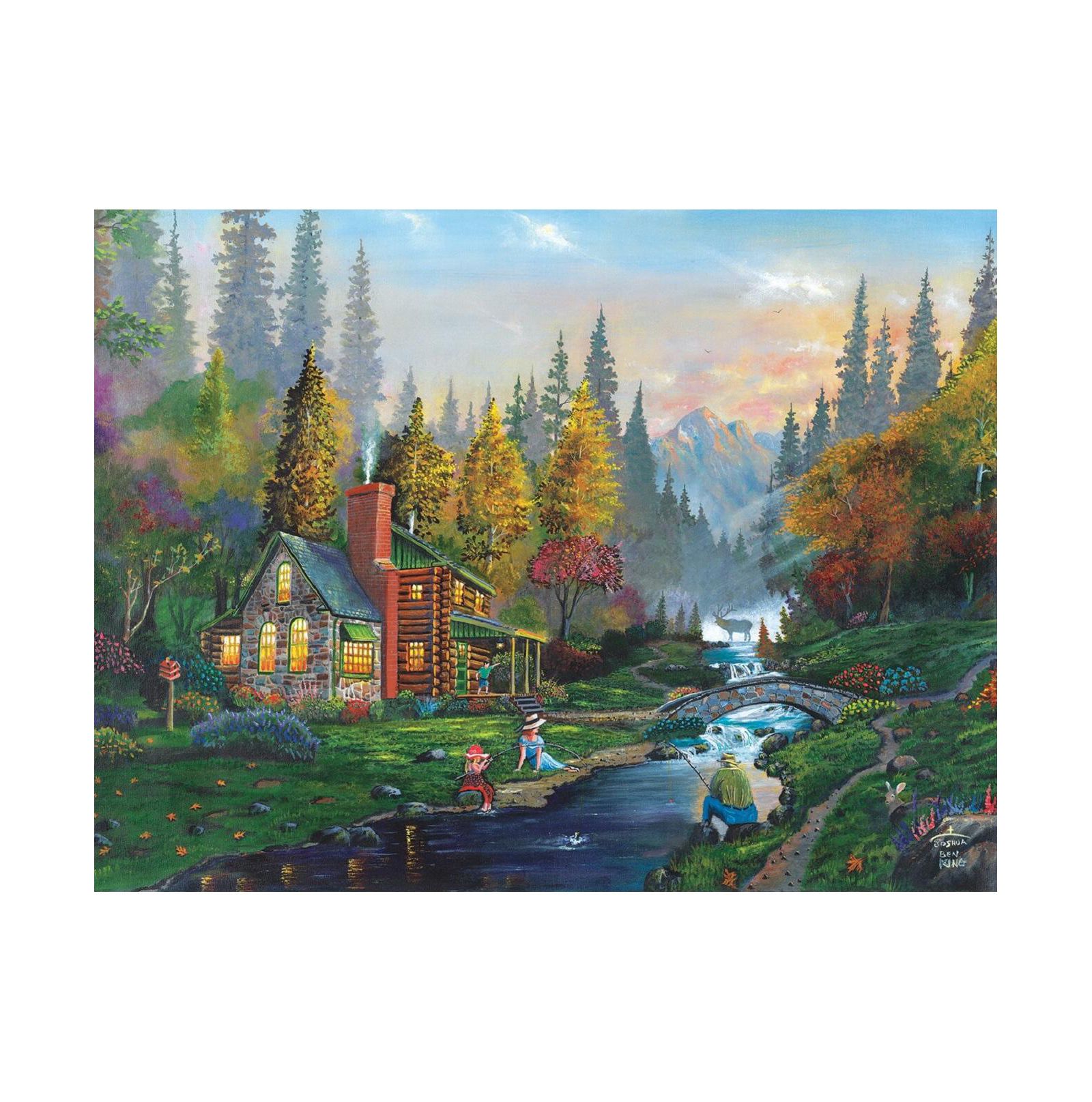 Пазл SunsOut Weekend Getaway, 1000 деталей