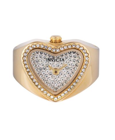 Invicta часы 49577 Mini Quartz, серебристый, белый циферблат
