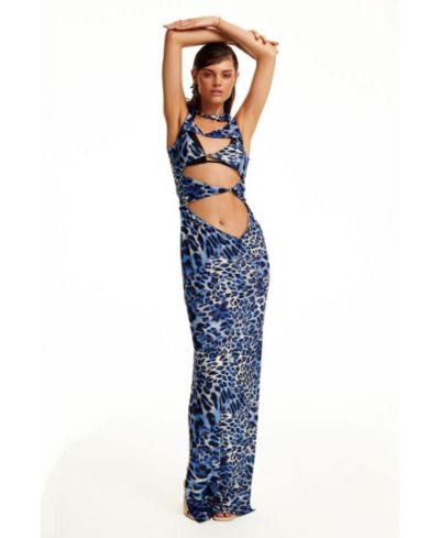 Leopard Blue