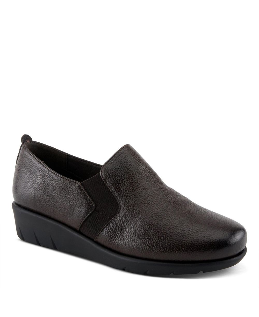 Женская обувь Spring Step Arete Leather Wedge Slip-On