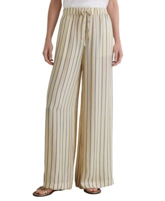 Женские брюки REISS Minnie Wide-Leg Stripe