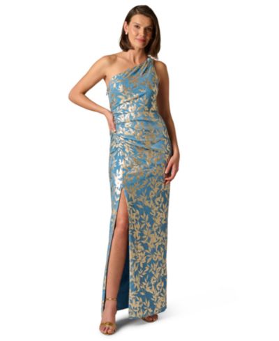 Adrianna Papell Женский One-Shoulder Ball Gown